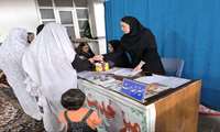 برپایی میز خدمت سلامت در مصلی نماز جمعه